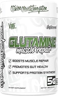Glutamine Muscle Repair Powder by VMI Sports | Pure L-Glutamine | Muscle Repair & Recovery – Gut Hea