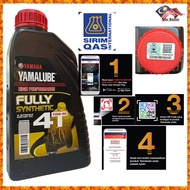 Yamalube Fully synthetic 10W40 1.0L 🔥Original 100% 🔥Semi 5W40 (100% QR CODE SCAN ) MINYAK HITAM QR C