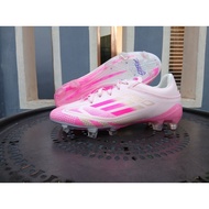 Junior f50 pink football boots with free socks combination