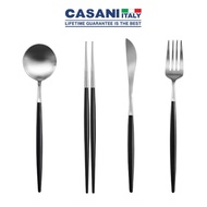 ITALY CASANI Stainless Steel Cutlery Spoon Chopsticks Fork Cutlery 1+1