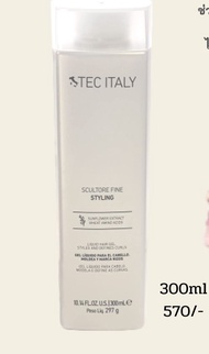 Tec italy Riccioli shampoo+conditioner 300ml แชมพุพร้อมครีมนวดผมสำหรับกระชับลอนดัด โดยเฉพาะ ช่วยทำให