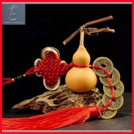 葫芦五帝铜钱 Gourd Five Emperor Coin Feng Shui 5 Emperor Coins Hanging Pendant