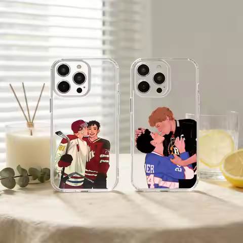 H-Heated R-Rivalry Phone Case For iPhone 17 16 15 14 13 12 11 Mini Pro Max Plus Transparent Cover