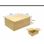 Kotak Baru 1019 & 1018 Carton Box Medium Size   ( 25cm x 25cm x 28cm ) ( 29cm x 21cm x 13cm ) 10pcs
