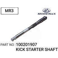 100201907 MODENAS KRISS MR3 110 KICK STARTER SHAFT ORIGINAL