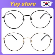 2DITOR Blue Light Blocking Glasses Round Frame Anti Radiation Eye Protection Korean Fashion Clear