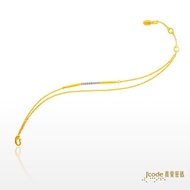 Gold Bracelet Gold 9999 Love Password Chain Love Birthday Gift