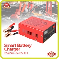 INDOLAPAK- OTOHEROES Smart Battery 12V Car Battery Charger 24V 6-105AH - MF-2