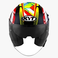 KYT NFJ 3 NATION PSB Approved Helmet with Extended Spoiler