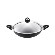 TEFAL Novel Chinese Wok 36cm with Stainless Steel Lid (Induction-safe)