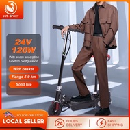 Electric Scooter Outdoor Foldable Electric Scooter Adult and Children Motorcycle Electric Bike With 