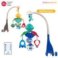 Multifunctional Baby Rattles Crib Mobiles Toy | Baby Crib Hanging Toys | Automatic | Music | Lighting | Bed Musical Bell