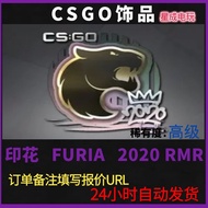 CSGO Skin Printing | FURIA | 2020 RMR Premium Printing Sticker Jewelry Fast Shipping