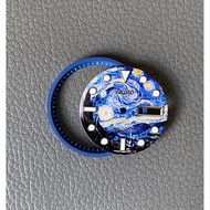 Seiko van gogh dial Plate nh35 nh36 7s26 diver luminous