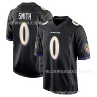 Same Day DeliveryNFL Rugby Jersey Jersey Crow 0 Black Roquan Smith Jersey