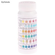 Dyfidvdo 6 In 1 Multipurpose Chlorine PH Test Strips SPA Swimming Pool Water Tester Paper A