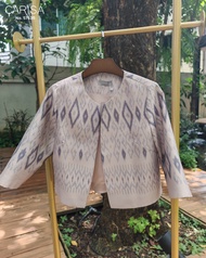 Carisa ชุดไทย เสื้อไทย ชุดผ้าไหมแพรทิพย์ ลายไทย ความหรูหรา ดูดี ได้ความเป็นไทยในแบบโมเดิ้ล [***เฉพาะ