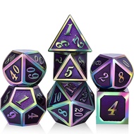 Hollow Dice trpg Angel Death Metal Dice 3D Dragon Blood Spot Dice DND