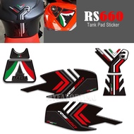3D Resin Motorcycle Oil Fuel Tank Pad Decal Gas Tank Protector Sticker For Aprilia RS660 RS 660 rs66
