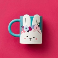 Starbucks zodiac cute rabbit 🐰 turquoise blue green mug