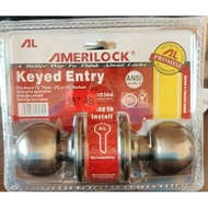 Amerilock Door Knob 587/588/5831 S/S P/B A/B Door Knob Lock