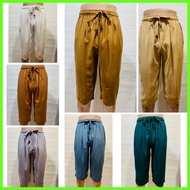 ✰ ✢ ☇ ✻ Tokong 3/4 Trendy Urban Bohemian Streetwear Summer Beach Casual  Pants for Men freesize plu