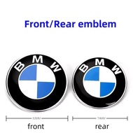 74MM 82MM Front Hood Emblem Trunk Rear badge logo For BMW E46 E90 F30 F10 F20 G20 E87 E60 E63 F01 F0