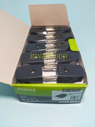 Steker Gepeng Matsui Hitam 30 pcs / Jek Gepeng Matsui MT202 per dus