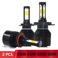 2 pcs LED Car Headlight LED Car 10000LM Auto LED Headlight H1 H4 H7 4300K 6000k 8000K IP67 waterproo