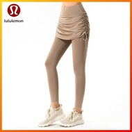 Lululemon Yoga Women's Pants Sexy Hip Wrap Skirt Pants Two-piece Design Ds13 MM347