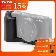 TILTA Mounting Baseplate with Grip Compatible with Sony ZV-1 /ZV-1F /ZV-1M2- Black TA-T49-MBG-B