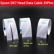 4PCS Epson dx7 Printhead Data Cable FFC flex flat cable 35 Pins for Eco solvent Printer Plotter EPSO