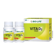 BIO-LIFE VITA D3 1000 IU TAB 60x2