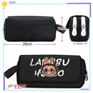 YEW Pencil Cases, Cute Cartoon Large Capacity Labubu Pencil Bag, Gift Storage Bag