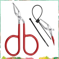 Cable Tie Opener Zip Tie Cable Tie Remover Tool Stainless Steel Zip Tie Cutter Tool with Silicone Ha