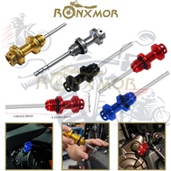 RONXMOR 1PC Motorcycle Engine Oil Dipstick Filler Cap Plug Crankcase Oil Level Gauge for GY6 Scooter