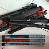 JORAN TEGEK RUAS PENDEK 30CM KAKU DAIHAN MAGMA BAHAN FIBER KUAT UKURAN 210 - 300CM