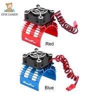 มอเตอร์ฮีตซิงก์ F540 5-6V 540 550 3650พร้อมพัดลมระบายความร้อนอะลูมินัมอัลลอยเครื่องยนต์เครื่องนำความ