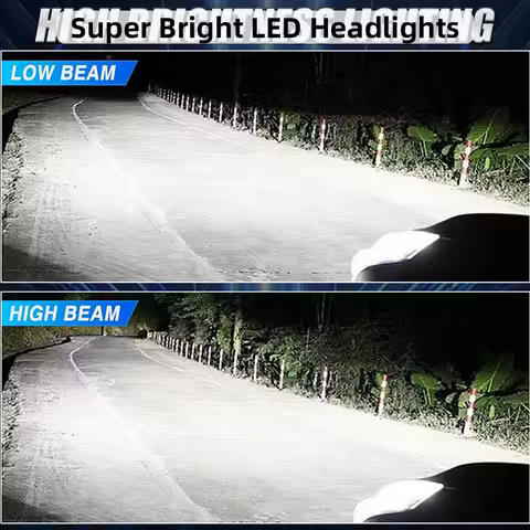 360 3D D1S D3S LED Car Headlights Bulbs Canbus D2S D4S D8S Led HID Kit D1R D2R D3R Auto Lamps Turbo 