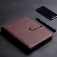 Sổ bìa da còng sắt và lõi giấy A5 100 trang Deli 3151