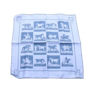 【二手】愛馬仕 HERMES 絲巾 Petit Carre Carre 45 真絲方巾 女士 全新未使用