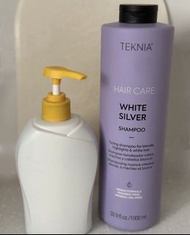 Lakme TEKNIA White Silver Shampoo 紫色去黃洗頭水 500ml