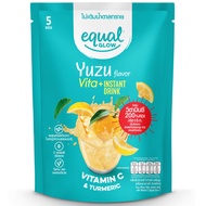 🌈 ห้ามพลาด‼ Equal Instant Drink with Vitamin C Yuzu Flavor 75g. ⏰ อิควลเครื่องดื่มวิตามินซีไวต้าพลัสรสส้มยูซุ 75กรัม