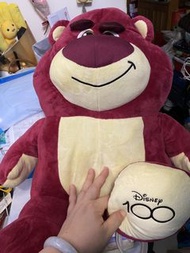 Disney 100 Lotso 草莓熊毛公仔