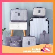 PJJ - H6043 7-in-1 Travel Organizer Bag 7-in-1 Storage Bag Travel Luggage Organizer/ Set Waterproof 