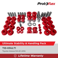 Protoflex Ultimate Stability & Handling Complete Pack for TOYOTA INNOVA GEN 1 AN40 GEN 2 AN140 (04-O