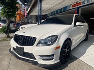 2012年 Benz C250 AMG 小C頭燈 四出尾管