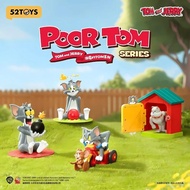 Tom And Jerry Poor Tom Moving Blind box toy model 52TOYS