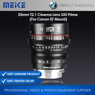 Meike 25mm T2.1 Cinema Lens S35 Prime (For Canon EF Mount)