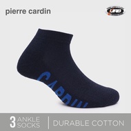 (3 Pair) Soft &amp; Comfortable Pierre Cardin Men's Ankle Socks PS7019A f